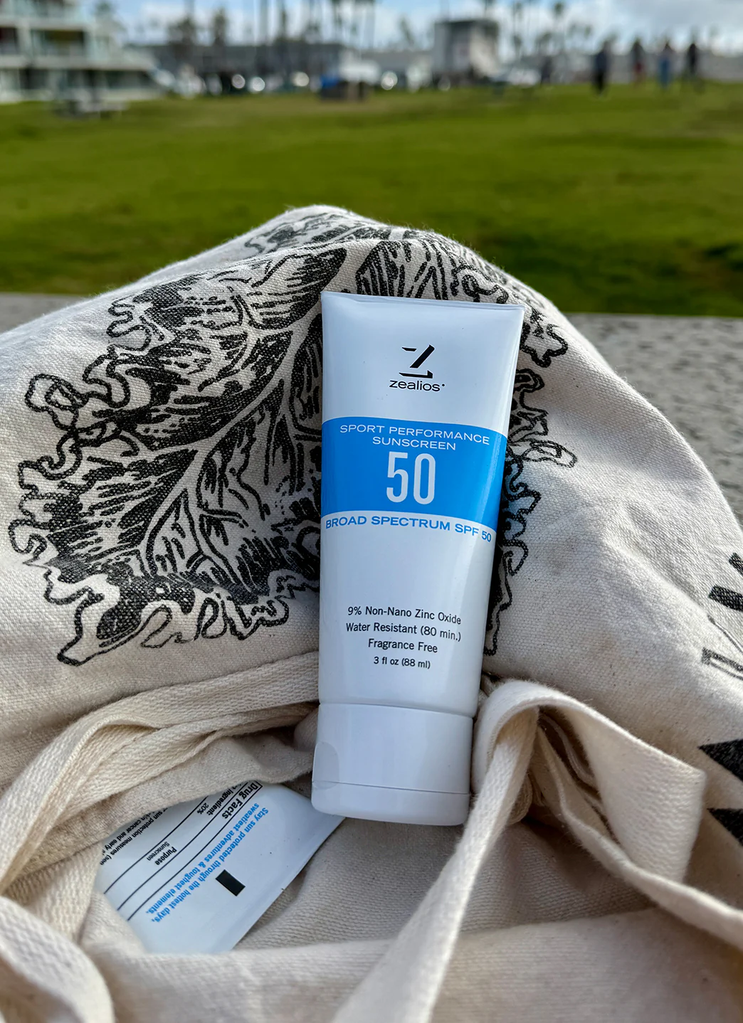 Zealios Skin Care Sport Performance Hybrid SPF 50 Sunscreen, 3 oz - Image 3
