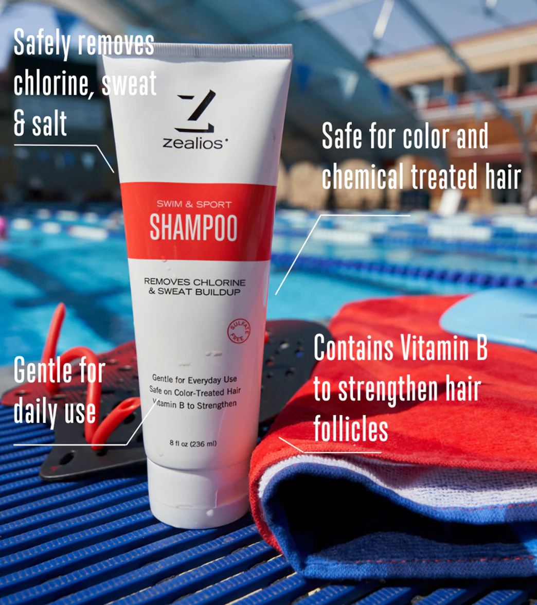 Zealios Skin Care Swim and Sport Shampoo 8oz - Image 4