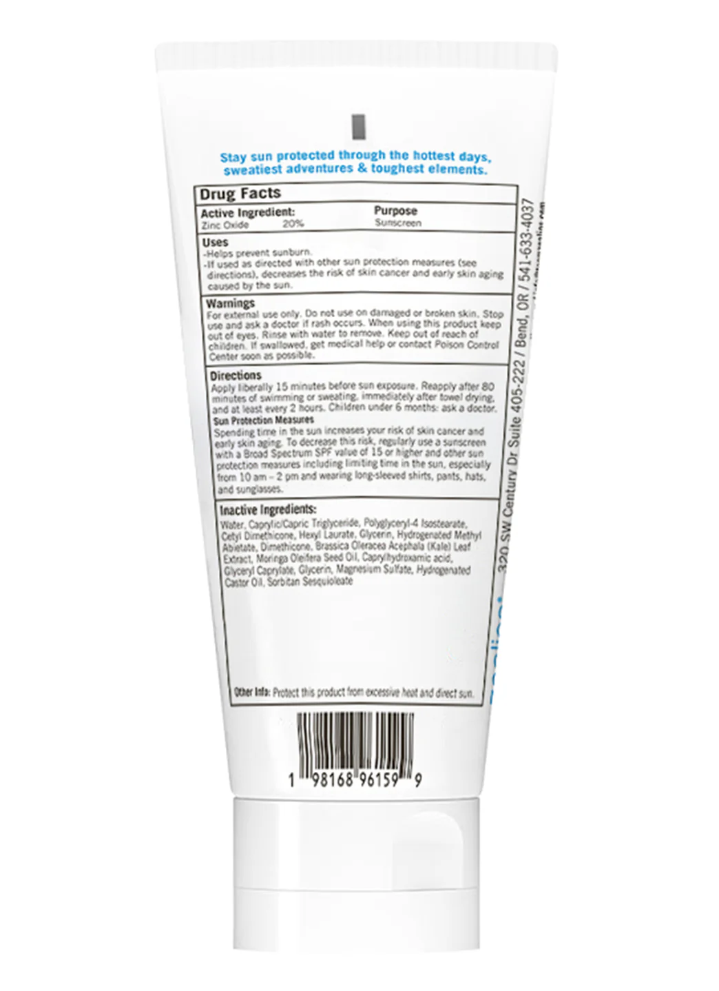 Zealios Sport Performance Mineral with Reef Safe SPF 30 Sunscreen, 3oz - Image 2