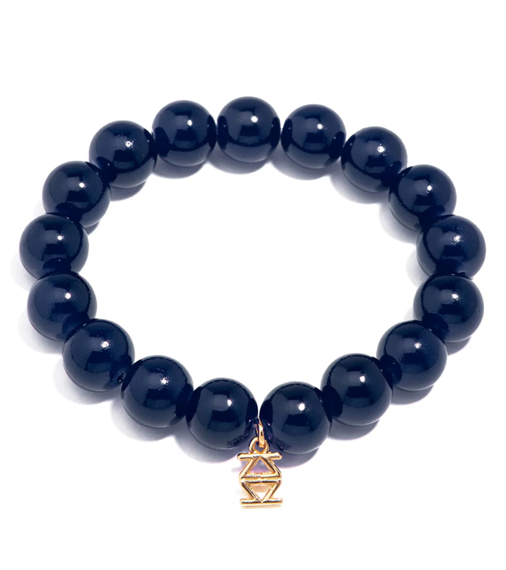 Zenzii Glass Bead Stretch Bracelet - Image 10