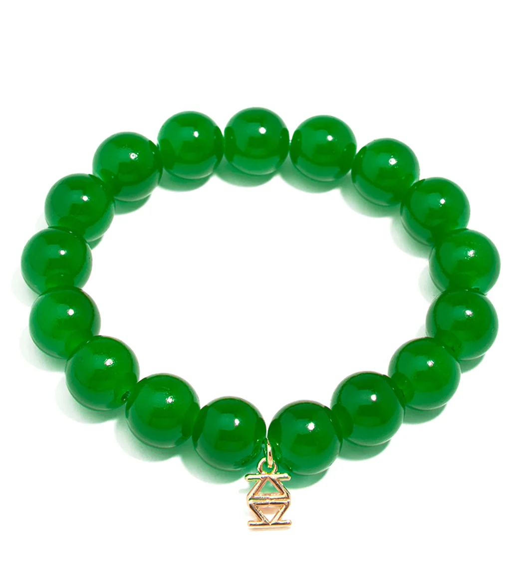 Zenzii Glass Bead Stretch Bracelet - Image 3