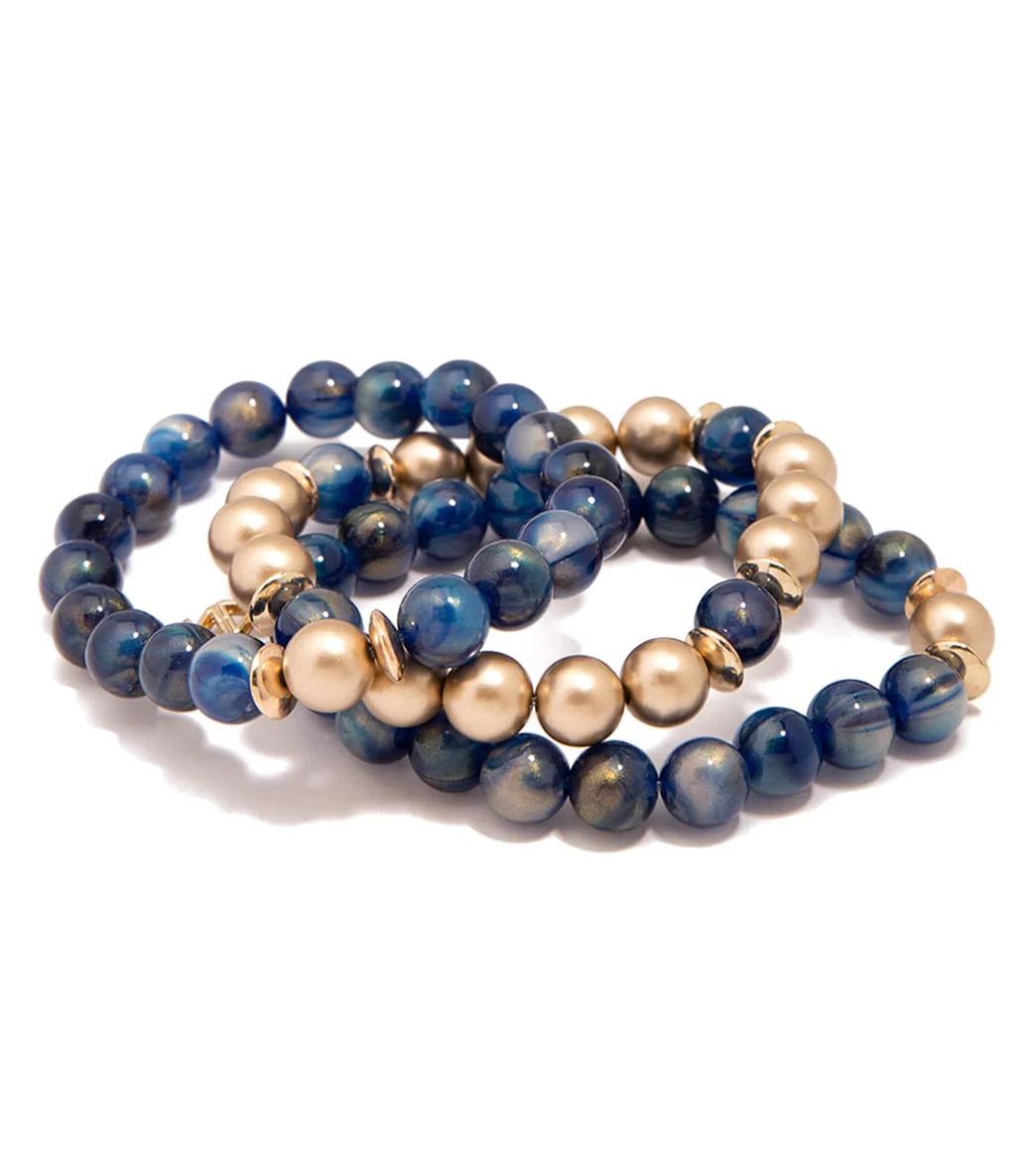 Zenzii Iridescent Beaded Stretch Bracelet - Image 6