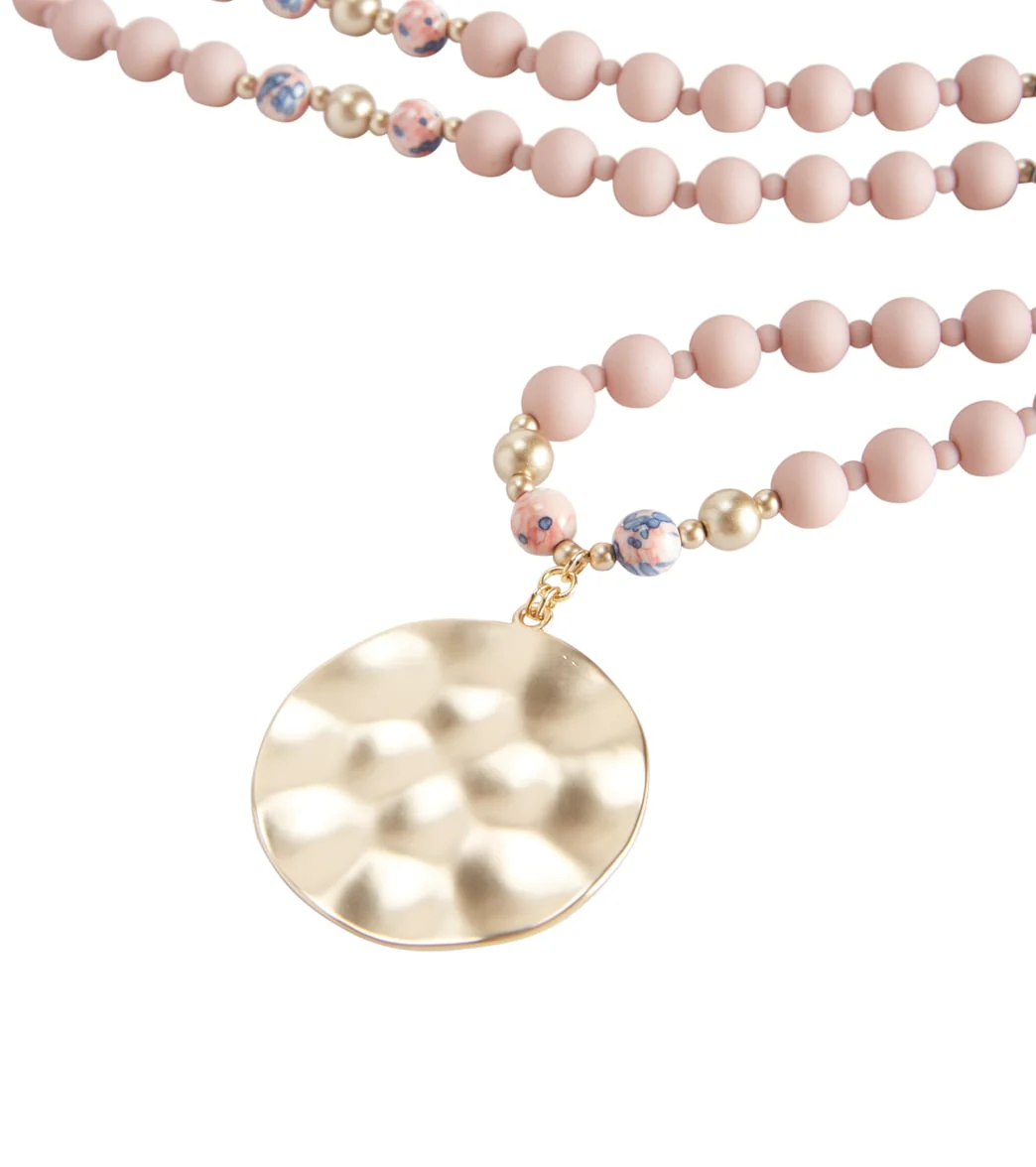 Zenzii Porcelain & Resin Beaded Pendant Necklace - Image 2