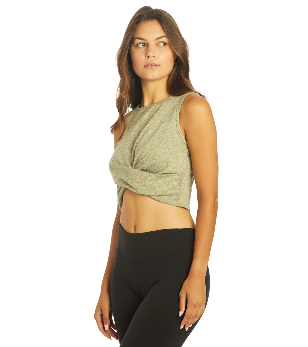 Zobha Melange Twist Crop - Image 20