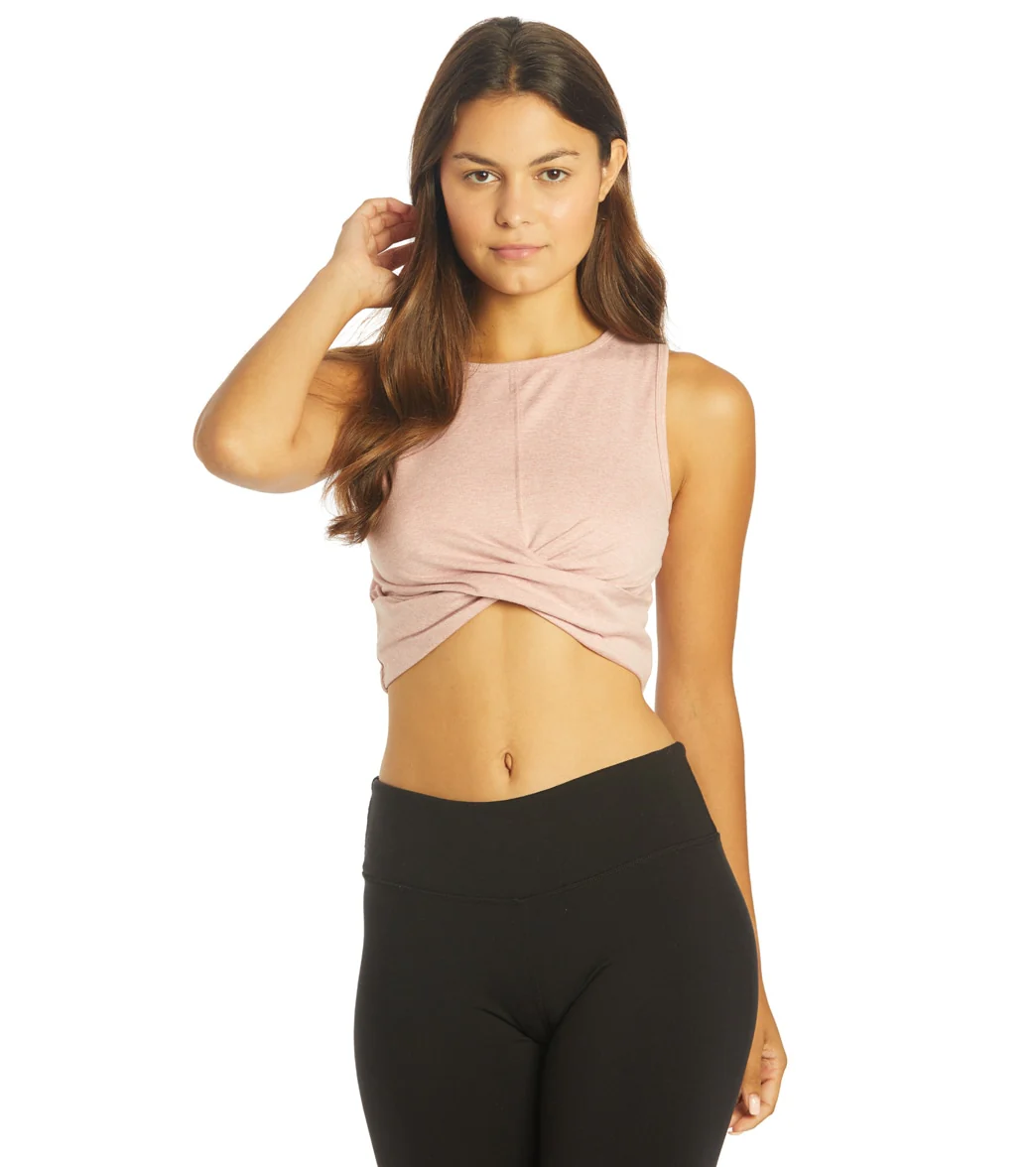 Zobha Melange Twist Crop - Image 23