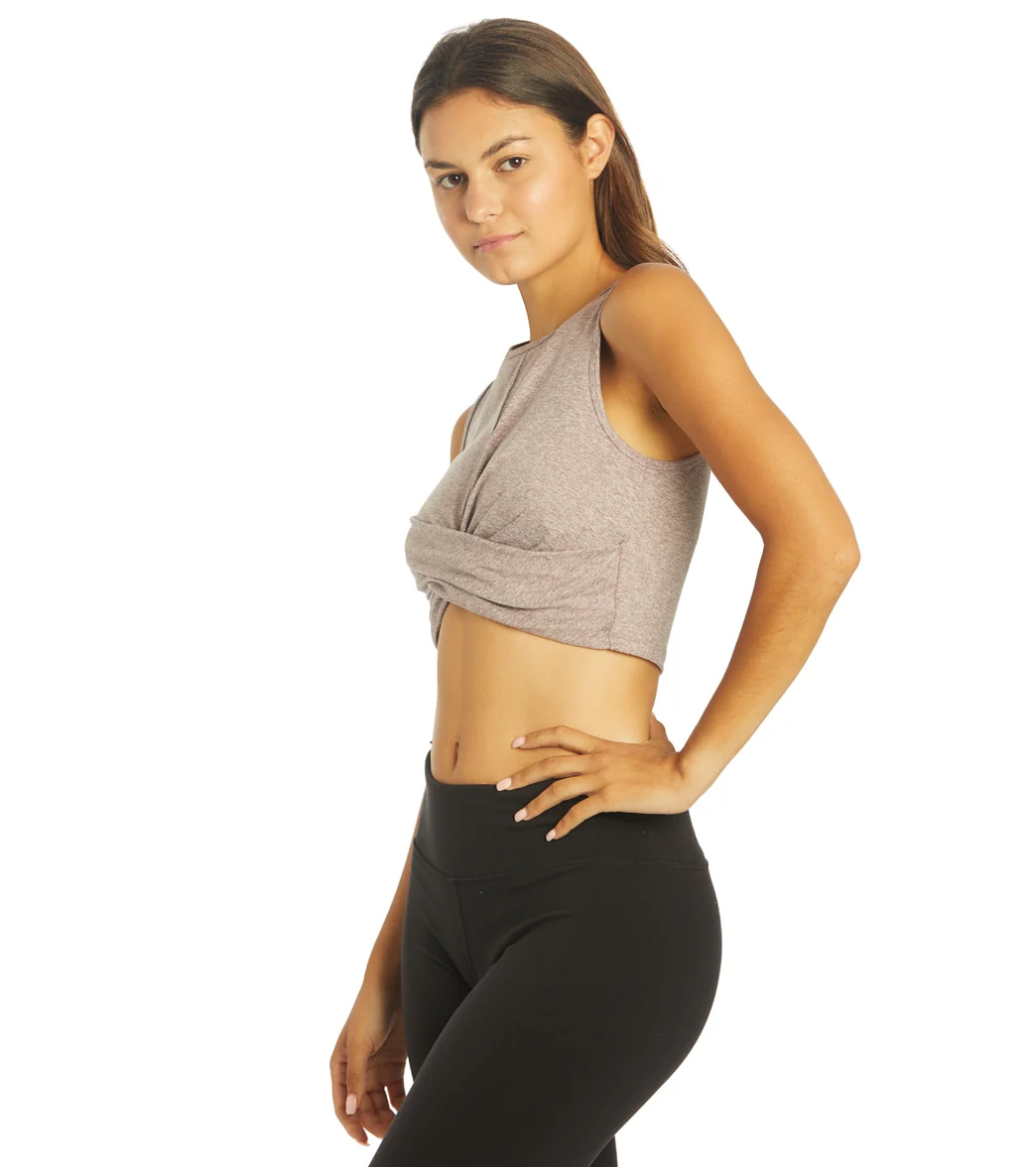 Zobha Melange Twist Crop - Image 6