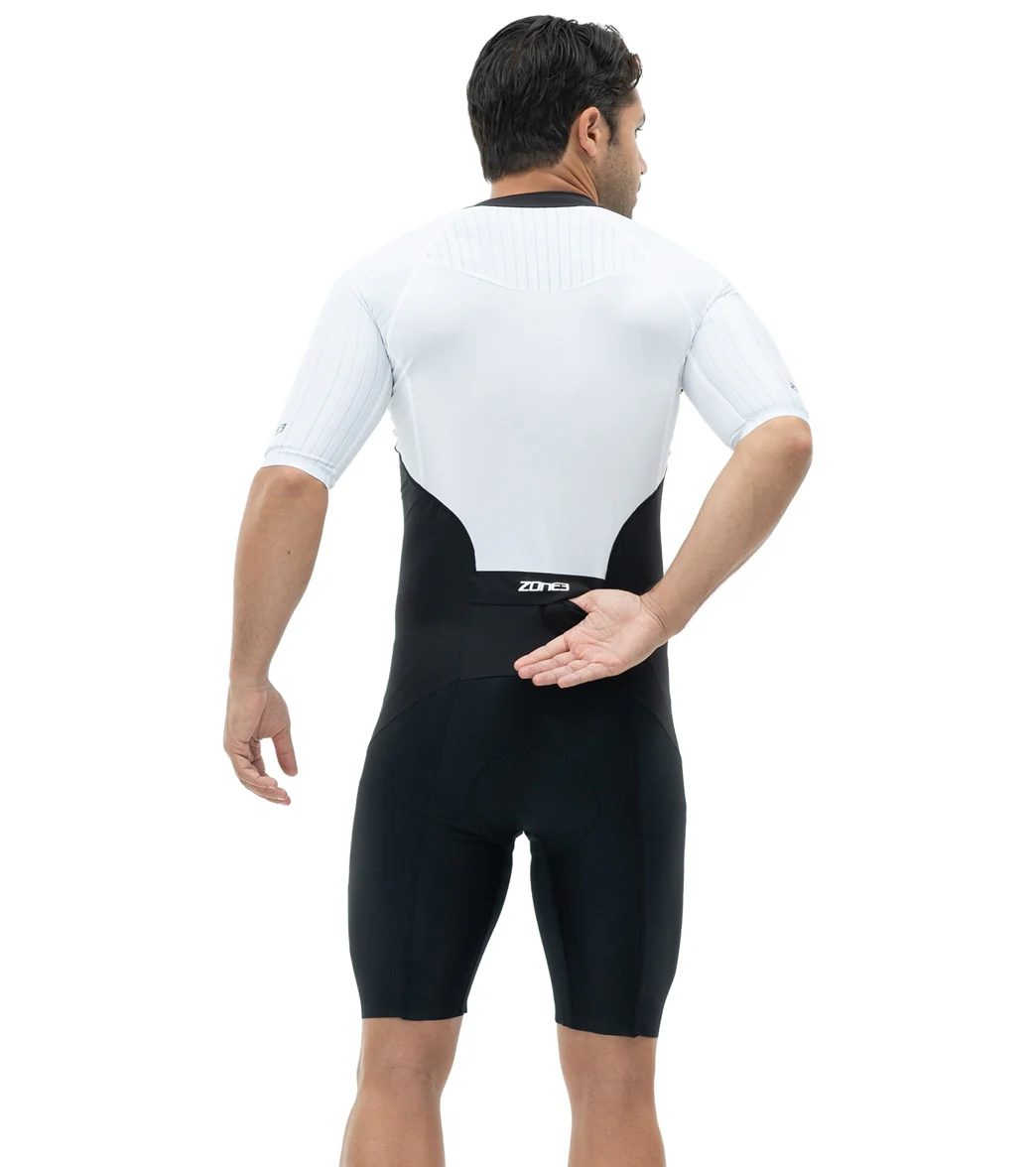 Zone 3 Men's Lava Long Distance Full Zip Tri Suit - Image 2