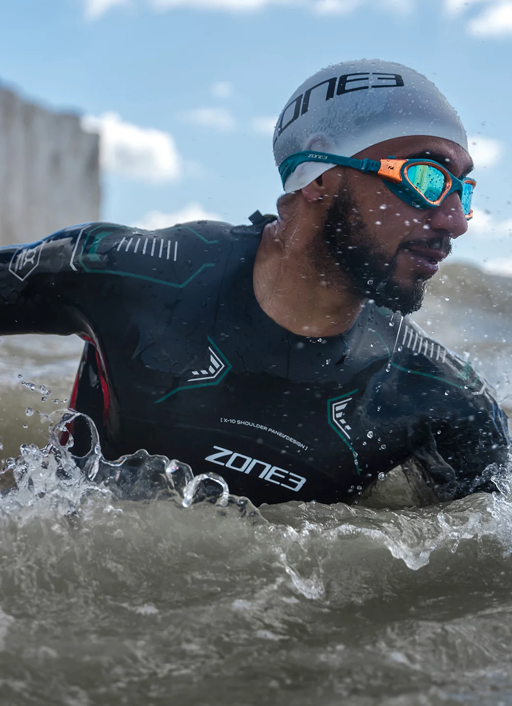 Zone3 Men's 2024 Vision Fullsuit Tri Wetsuit - Image 16