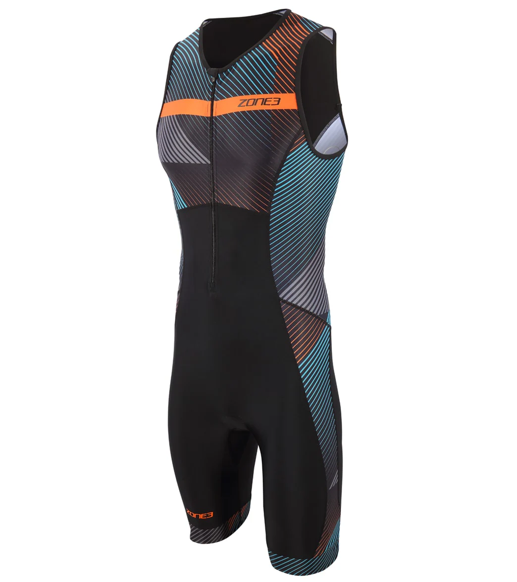 Zone3 Men's Activate+ Sleeveless Full Zip Tri Suit