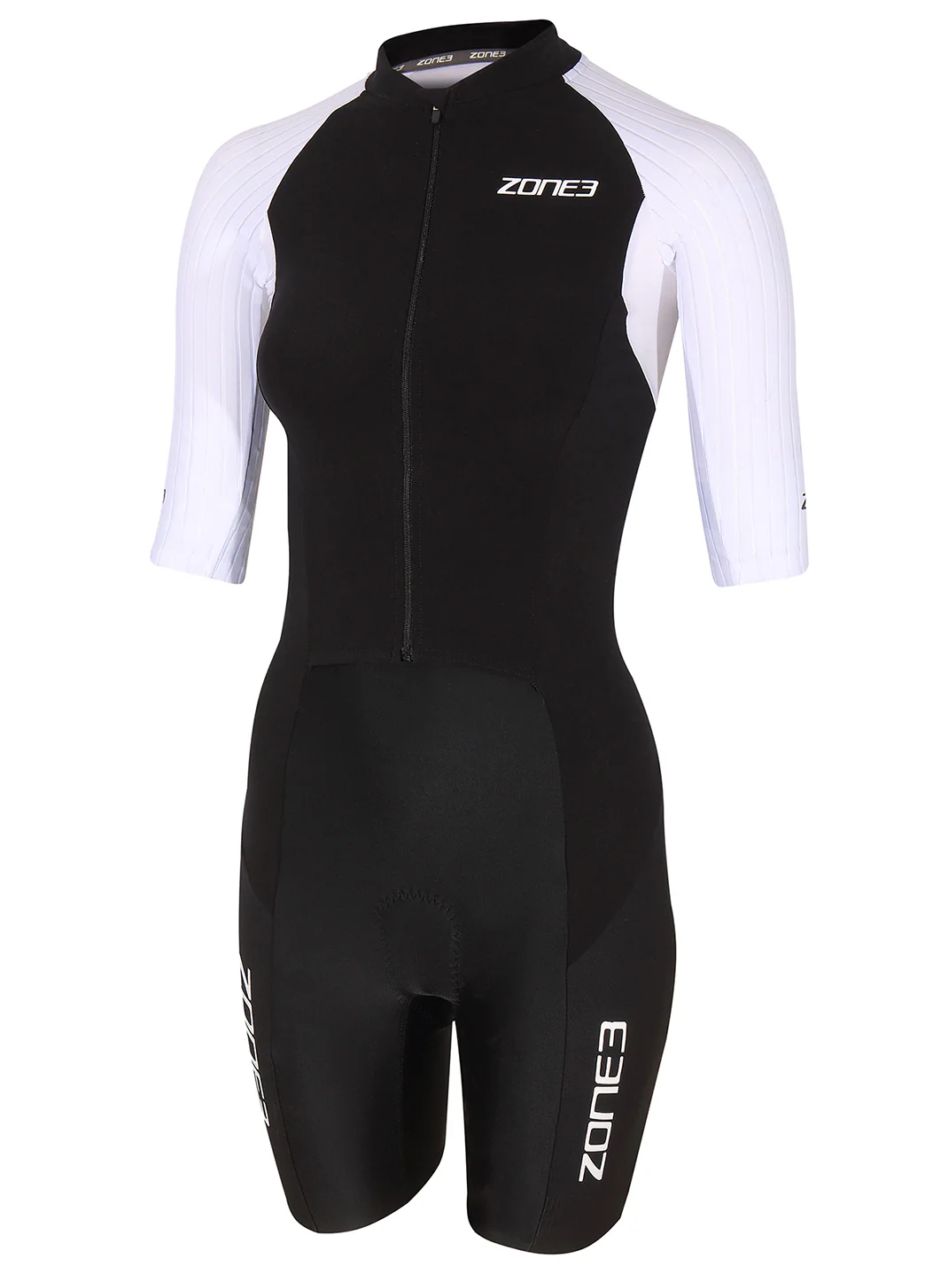 Zone3 Women's Lava Long Distance Full Zip Short Sleeve Trisuit