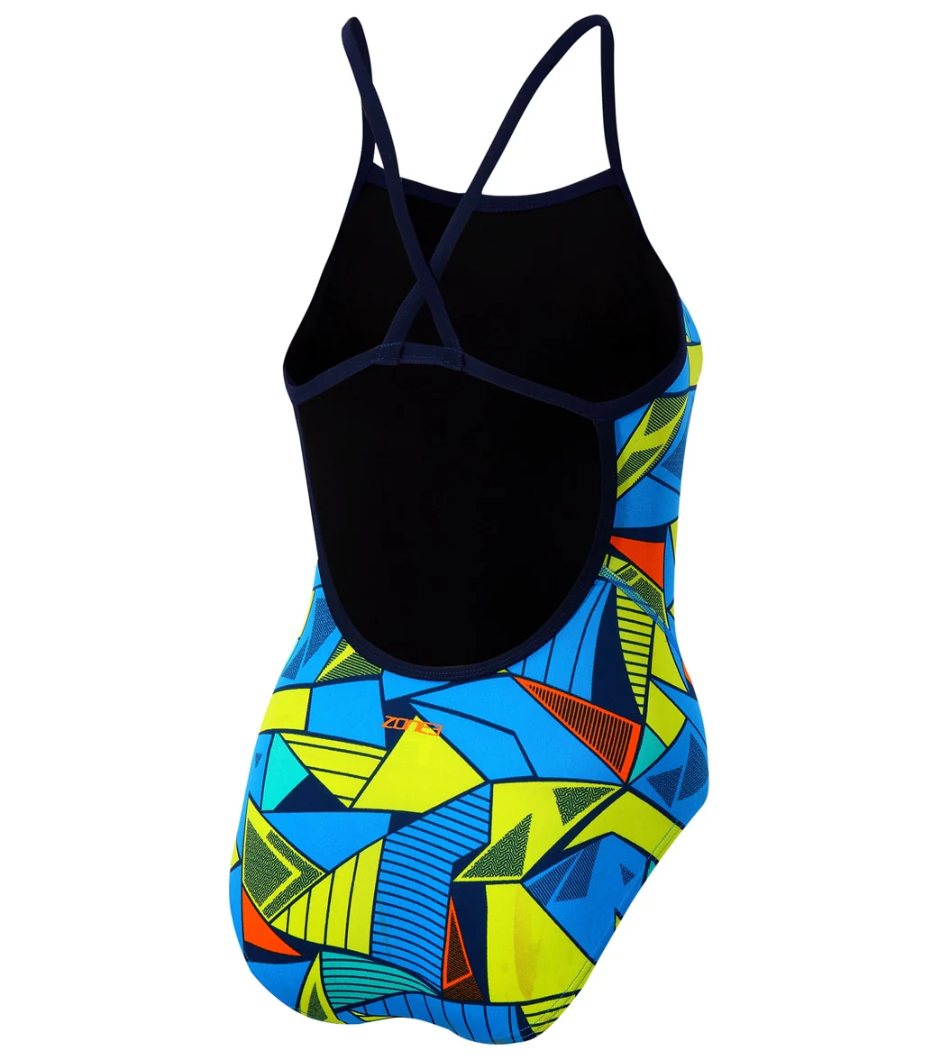Zone3 Women's Prism 2.0 Strap Back Swimsuit - Image 3
