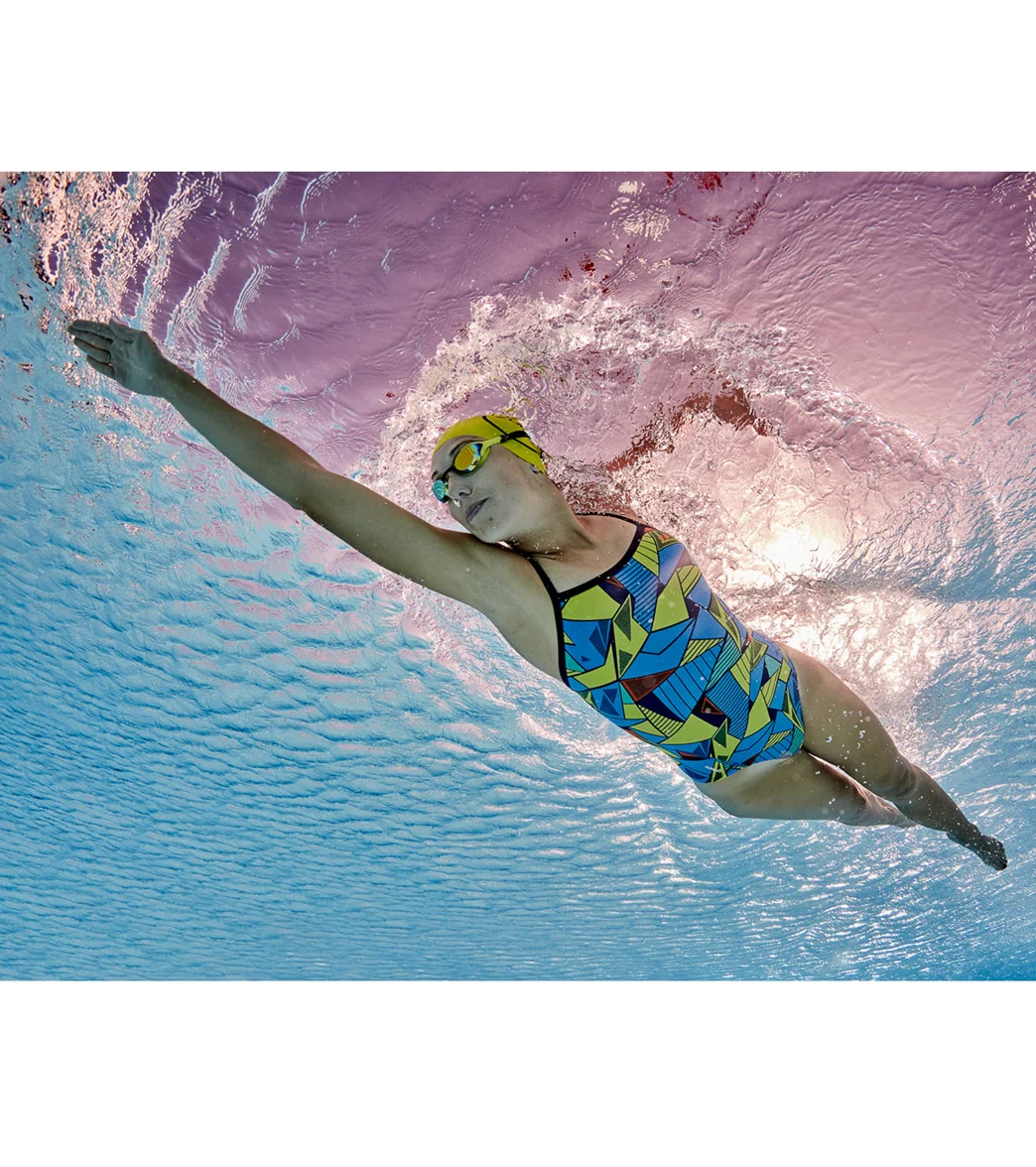 Zone3 Women's Prism 2.0 Strap Back Swimsuit - Image 7